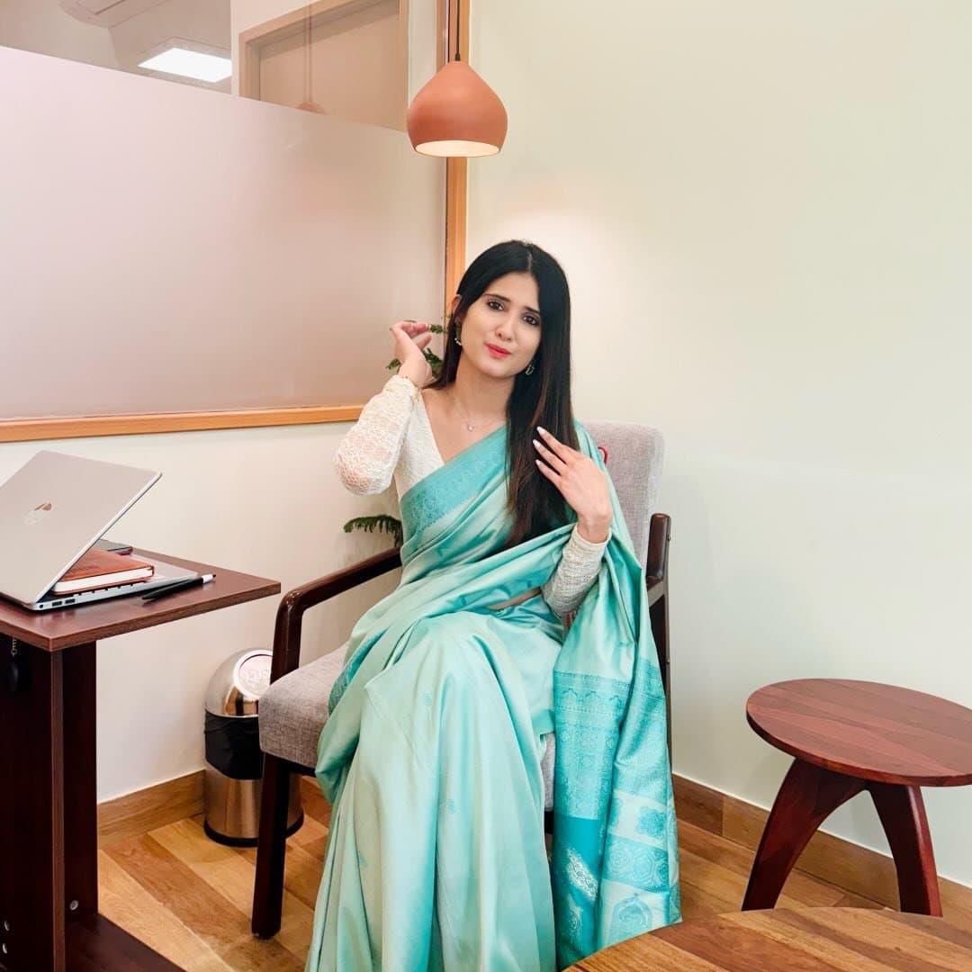 Nainika Makhija, Clinical Psychologist, in her therapy space